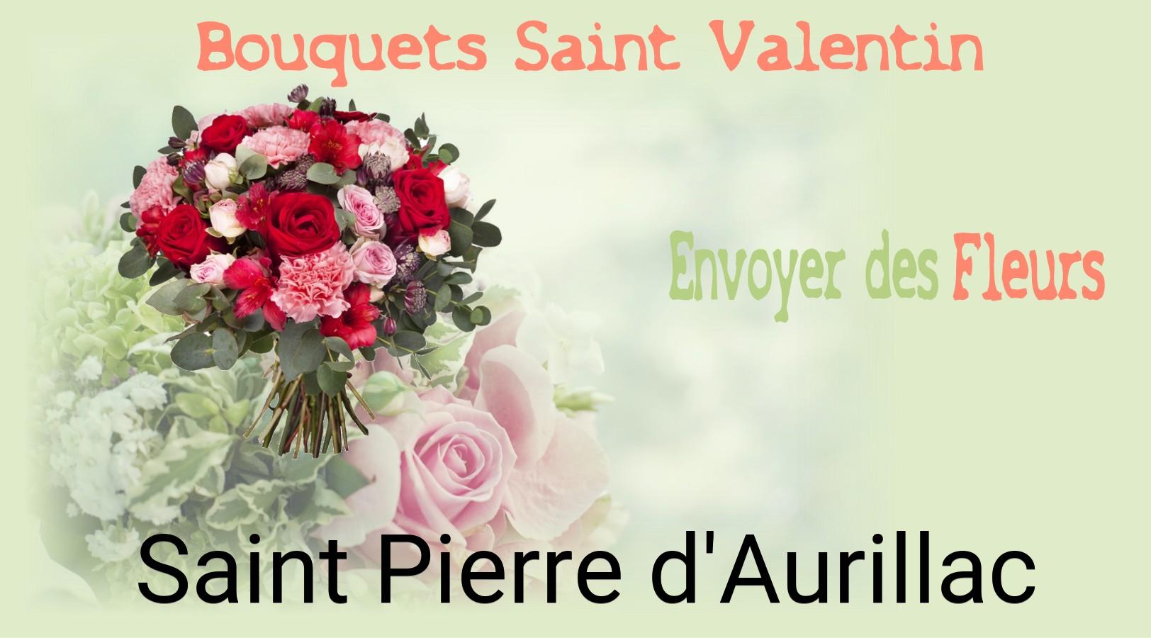 Roses de Saint-Valentin livrées à Saint-Pierre-d'Aurillac
